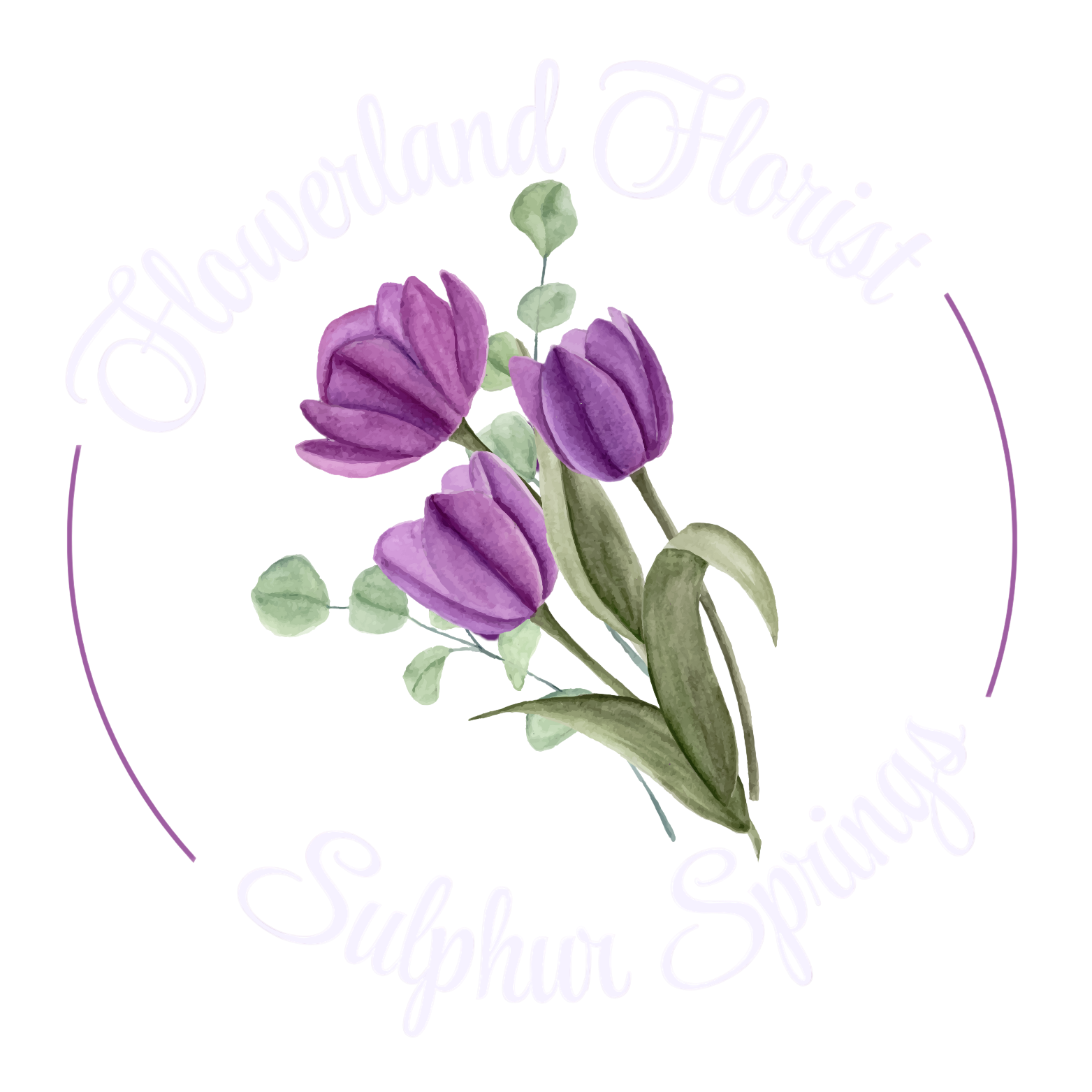 Flowerland Florist Sulphur Springs Logo